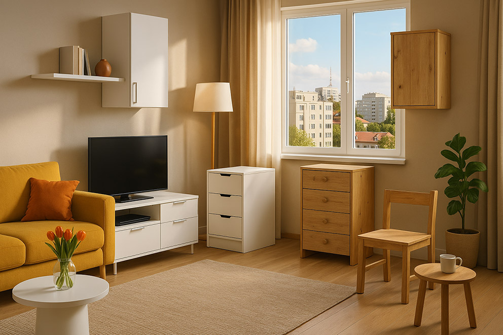 Read more about the article Ce tip de mobilier se potrivește cu apartamentul tău din București?
