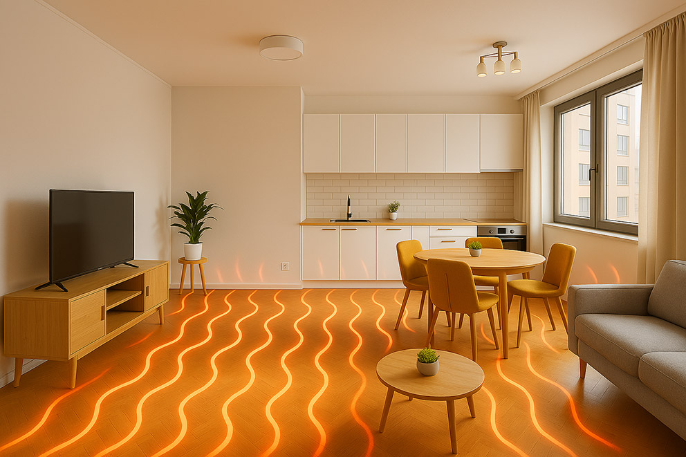 Read more about the article Incalzirea in pardoseala in apartamentele din Bucuresti – Merita sau nu?