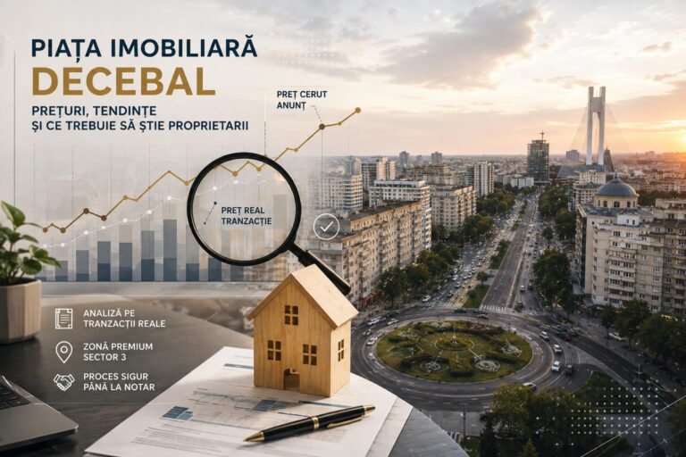 Blocuri de locuințe pe bulevardul Decebal din Sectorul 3, București, zonă premium cu apartamente spațioase