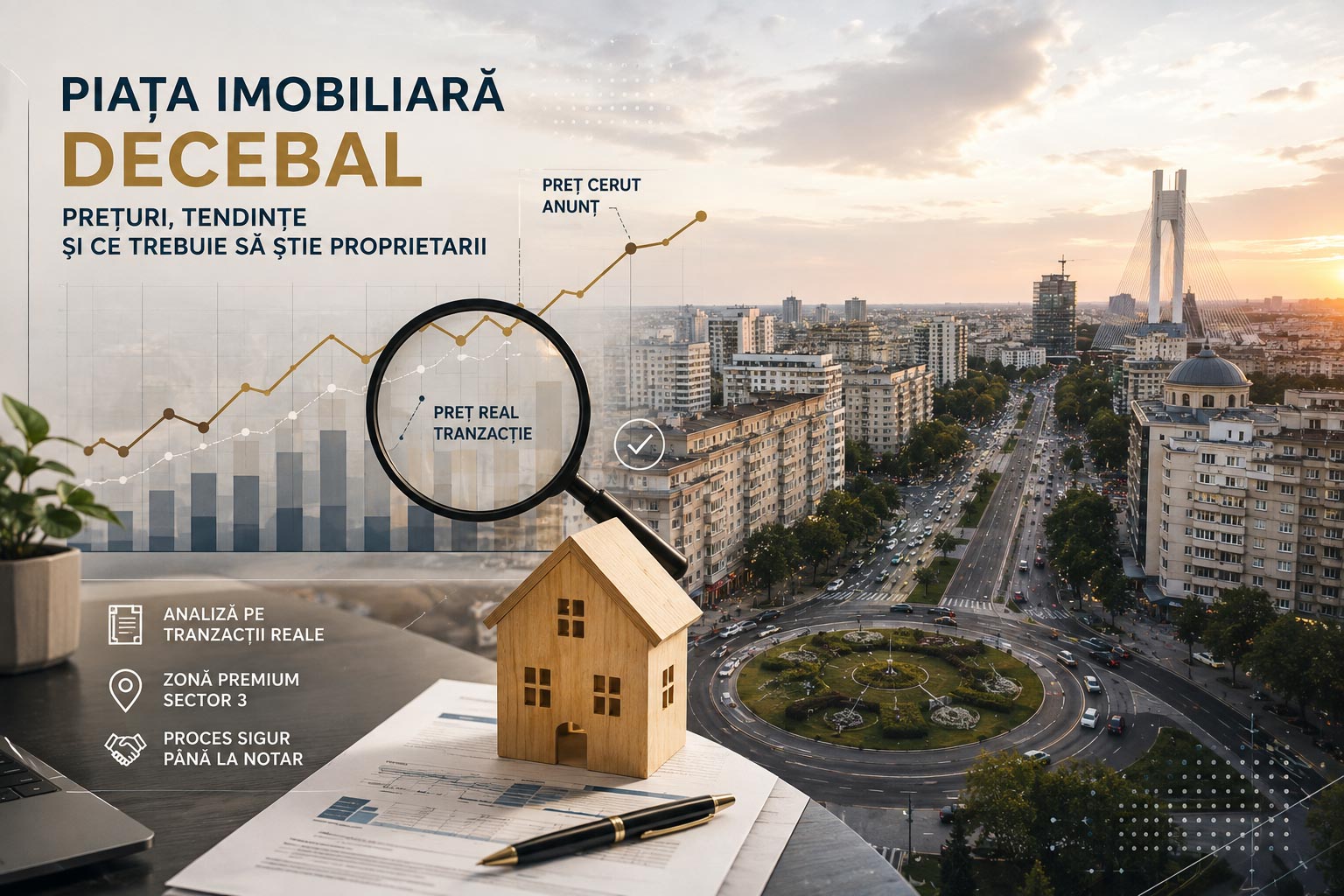 Blocuri de locuințe pe bulevardul Decebal din Sectorul 3, București, zonă premium cu apartamente spațioase