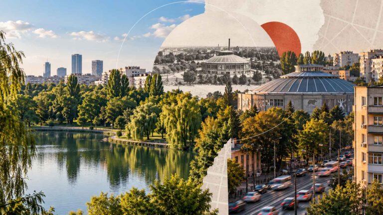 Zona Parcul Circului din vestul cartierului Tei, Sectorul 2 al Bucureștiului, cu blocuri din anii '60-'80 în jurul parcului de 26 de hectare și al Circului Metropolitan de pe Aleea Circului, lângă Spitalul Colentina și campusul UTCB, la circa 11 minute de metroul Ștefan cel Mare și la 2.183 de euro pe metru pătrat cerut.