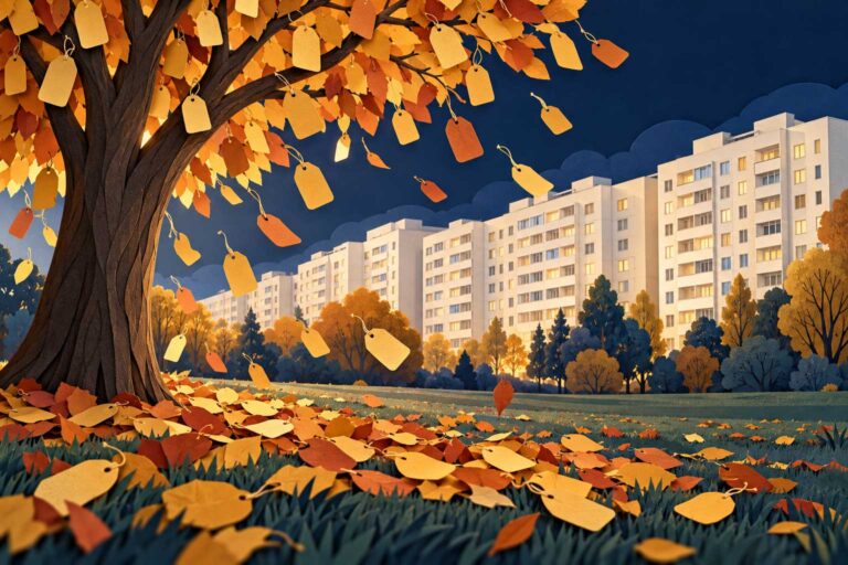 Ilustrație despre reducerile de preț din Drumul Taberei